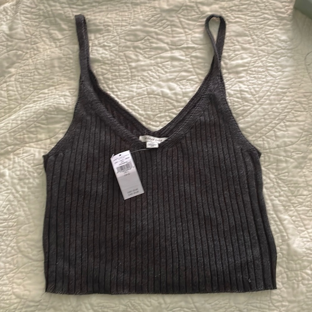 Sweater tank top